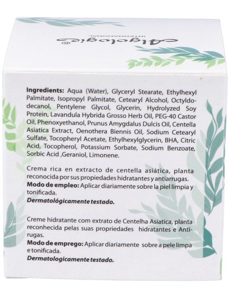 Crema Centella Asiatica 50Ml. (Ref.309) de Algologie