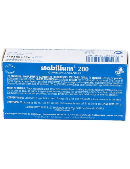 Stabilium Stres 30Cap. de Kiluva - Abad