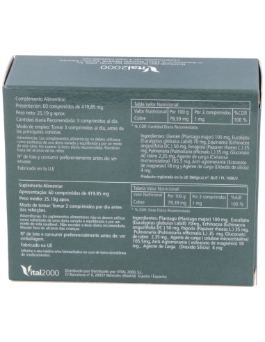 Grinovit 60Comp. de Vital 2000