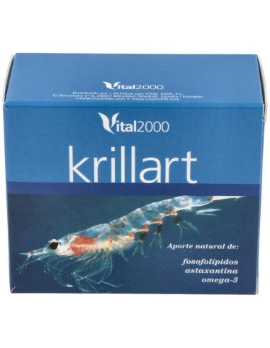 Krillart Omega 3 Krill 60Perlas de Vital 2000