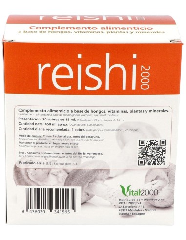 Reishi 2000 30Sbrs. de Vital 2000