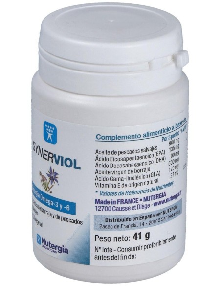 Synerviol 60Perlas de Nutergia
