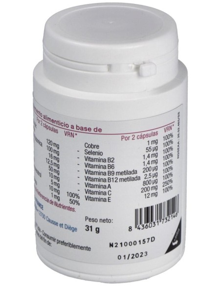 Ergyantiox Forte 60Cap. de Nutergia