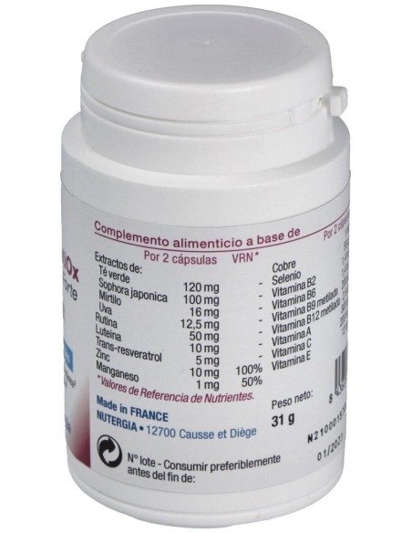 Ergyantiox Forte 60Cap. de Nutergia