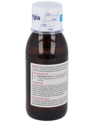 Oligoviol H Cromo 150Ml. de Nutergia