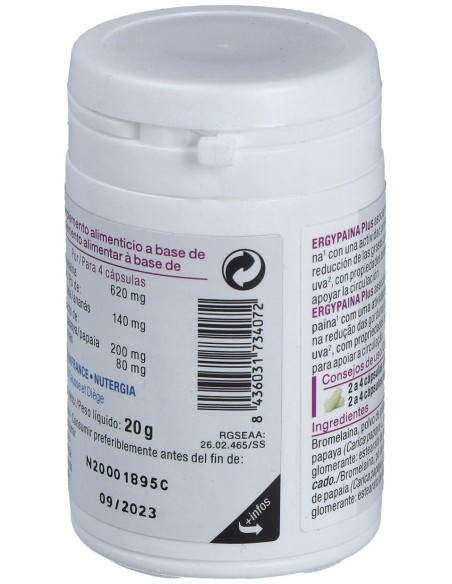 Ergypaina Plus 60Cap. de Nutergia