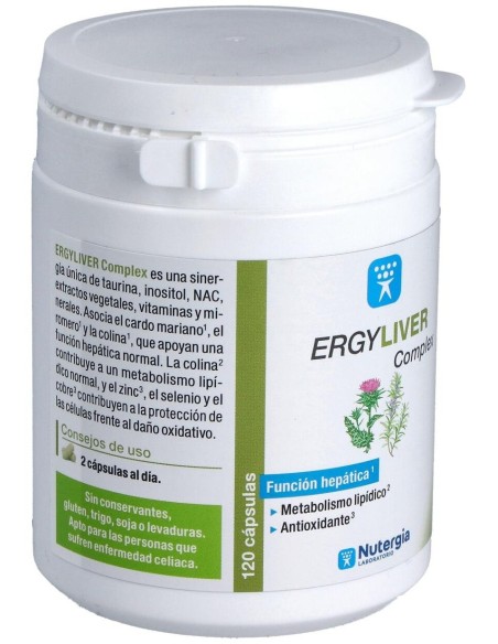 Ergyliver 120Cap. de Nutergia
