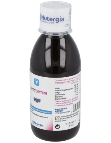 Ergyoptim 250Ml. de Nutergia