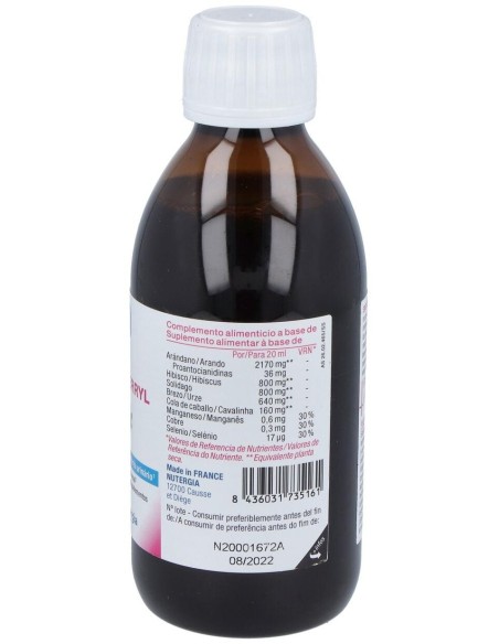 Ergycranberryl 250Ml. de Nutergia