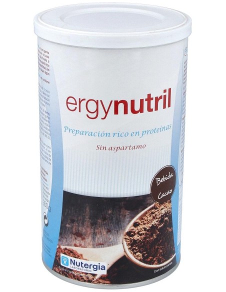 Ergynutril (Proteinas) Cacao Polvo 350Gr. de Nutergia