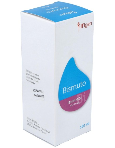 Bismuto (Bi) Oligoelementos 150Ml. de Ifigen