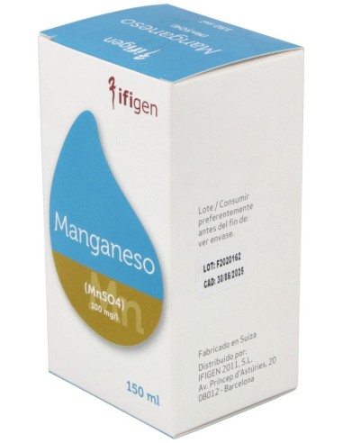 Manganeso (Mn) Oligoelementos 150Ml. de Ifigen