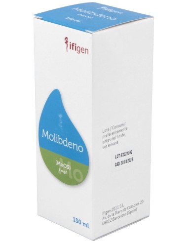 Molibdeno (Mo) Oligoelementos 150Ml. de Ifigen