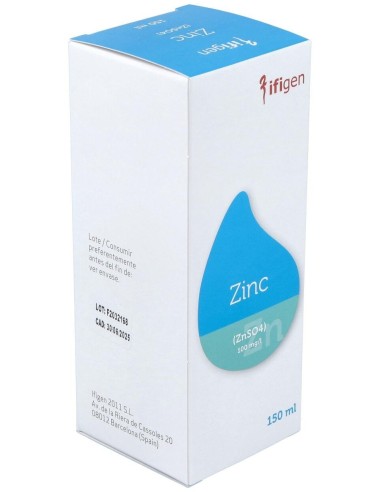 Zinc (Zn) Oligoelementos 150Ml. de Ifigen