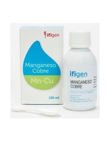Manganeso-Cobre (Mn-Cu) Oligoelementos 150Ml. de Ifigen