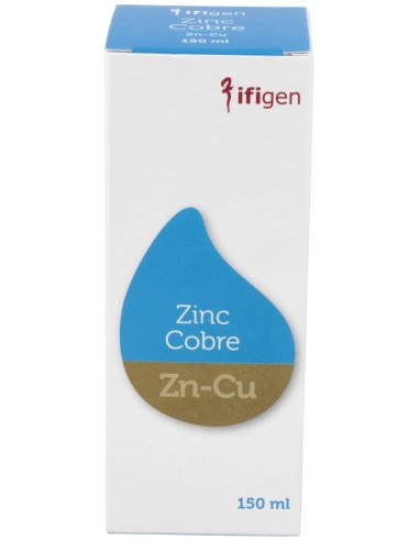 Zinc-Cobre (Zn-Cu) Oligoelementos 150Ml. de Ifigen