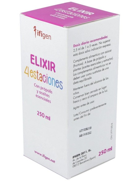 Elixir 4 Estaciones 250Ml. de Ifigen