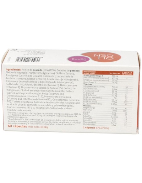 Oligen Donna 60Cap. de Ifigen