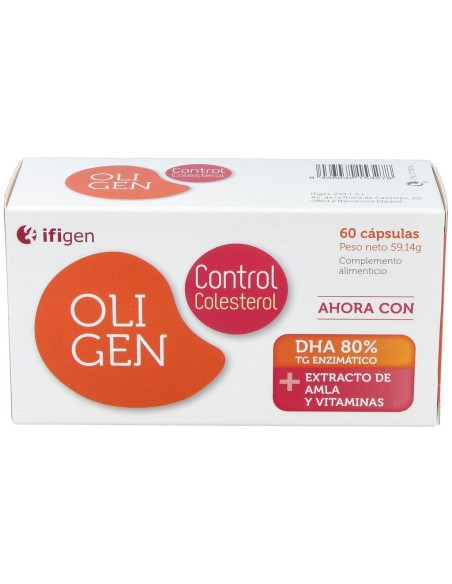 Oligen Control Colesterol 60 Cápsulas  Ifigen