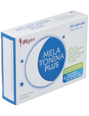 Melatonina Plus 30Cap. de Ifigen