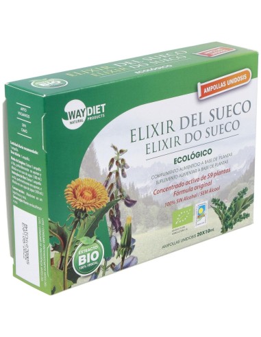 Elixir Del Sueco 20Amp. Bio de Waydiet Natural Products