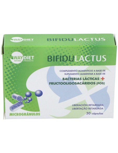 Bifidulactus 30Caps. de Waydiet Natural Products