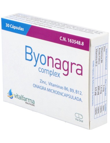 Byonagra Complex 30Cap. de Vitalfarma
