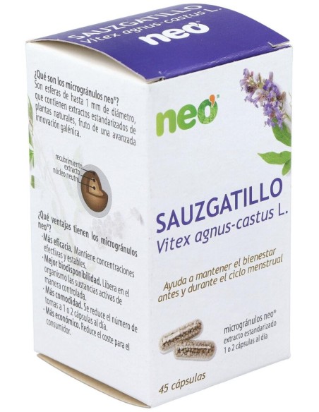 Sauzgatillo Microgranulos Neo 45Cap. de Neo
