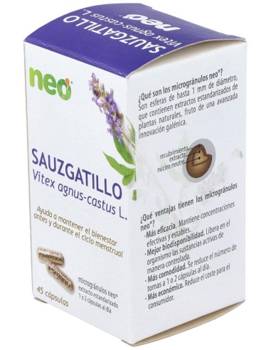 Sauzgatillo Microgranulos Neo 45Cap. de Neo