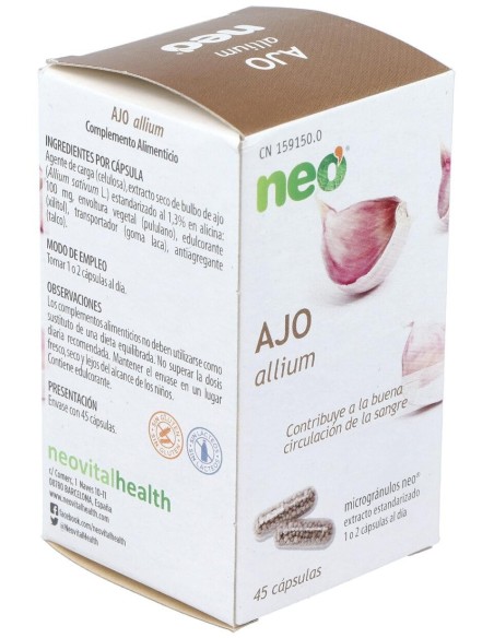 Ajo Microgranulos Neo 45Cap. de Neo
