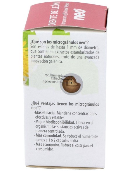 Diente De Leon Microgranulos Neo 45Cap. de Neo