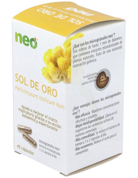 Sol De Oro Microgranulos Neo 45Cap. de Neo