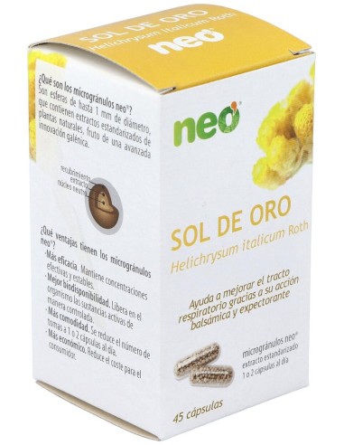 Sol De Oro Microgranulos Neo 45Cap. de Neo