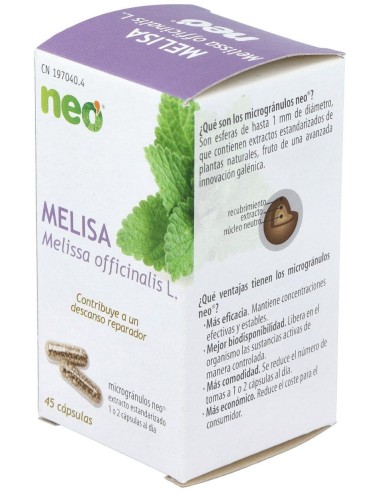 Melisa Microgranulos Neo 45Cap. de Neo