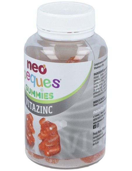 Neo Peques Vitazinc 30Caramelos Mast. de Neo