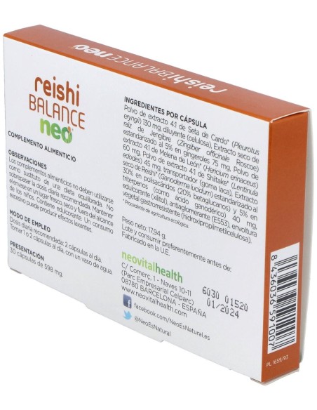 Reishi Balance Neo 30Cap. de Neo