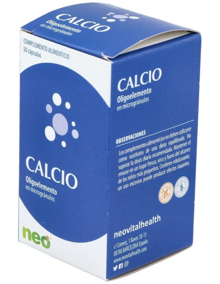 Calcio Microgranulos Neo 50Cap. de Neo