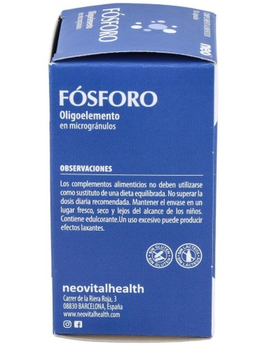 Fosforo Microgranulos Neo 50Cap. de Neo