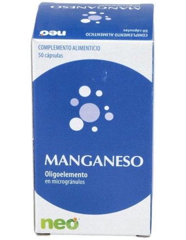 Manganeso Microgranulos Neo 50Cap. de Neo