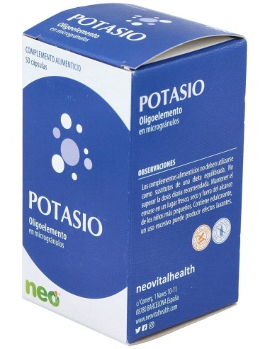 Potasio Microgranulos Neo 50Cap. de Neo