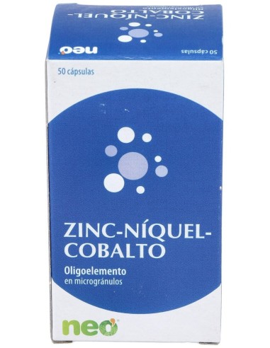 Zinc-Niquel-Cobalto Microgranulos Neo 50Cap. de Neo