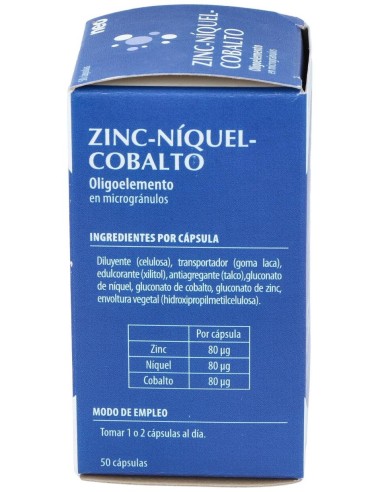 Zinc-Niquel-Cobalto Microgranulos Neo 50Cap. de Neo
