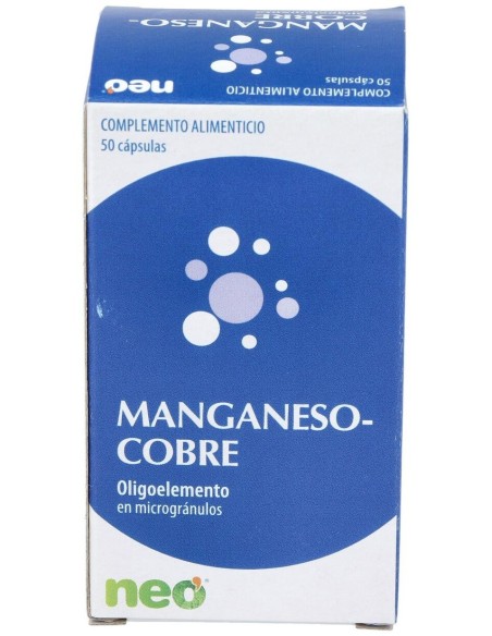 Manganeso-Cobre Microgranulos Neo 50Cap. de Neo