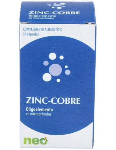 Zinc-Cobre Microgranulos Neo 50Cap. de Neo