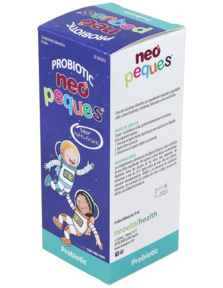 Neo Peques Probioticos 8 Viales Bifasicos de Neo