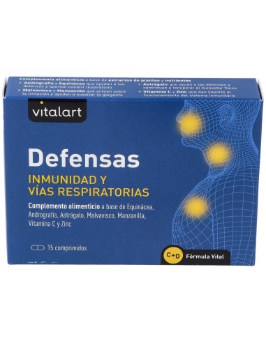 Vitalart Defensas Inmunidad 15 Comp. de Vitalart