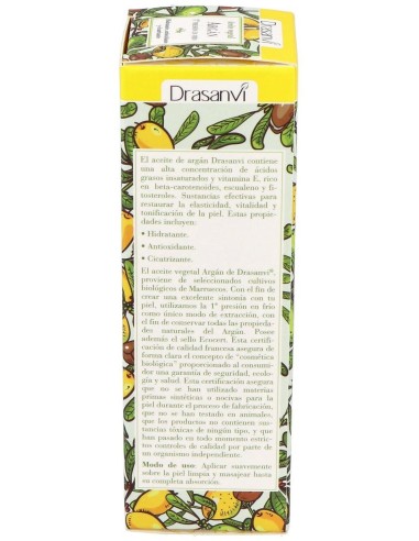 Aceite Argan Bio 50Ml. de Drasanvi