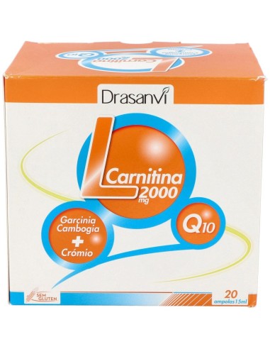 L-Carnitina 2000Mg. 20Viales de Drasanvi
