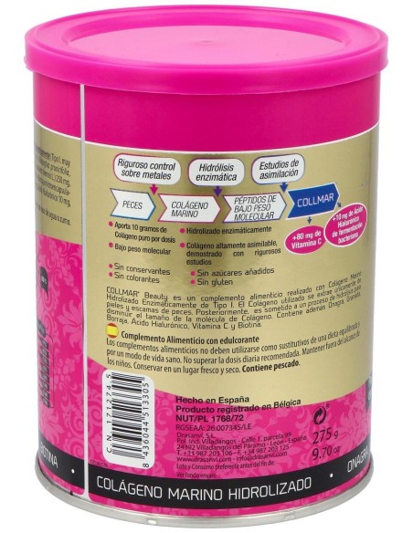 Collmar Beauty Colag. Marino Hidrol. Granada 275Gr de Drasanvi