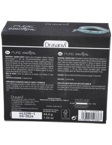 Pure Emotion Mujer 60Cap. de Drasanvi